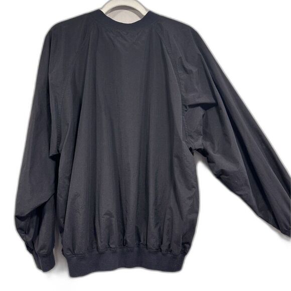 Vintage 90s Portland Trail Blazers XL Black Pullover Windbreaker – V-Neck - Picture 6 of 8